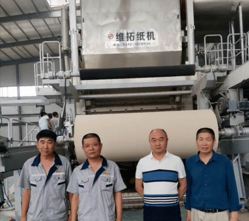 保定維拓新月型衛(wèi)生紙機(jī)在順通紙制品廠成功開機(jī) 助力衛(wèi)生用品產(chǎn)業(yè)升級